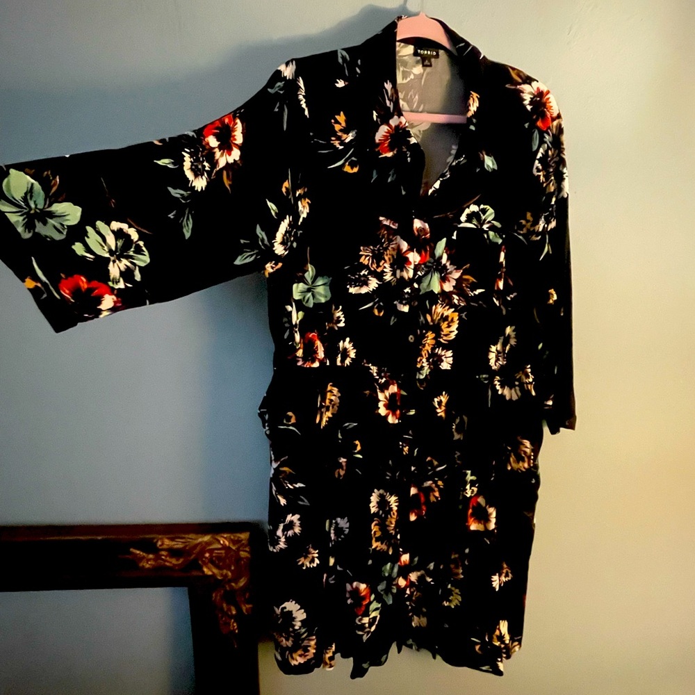 Torrid shirt dress